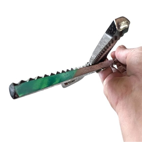 Primstyle Chrome Pinking Shears fabric crafts quilting sewing vintage patterns - Picture 2 of 4